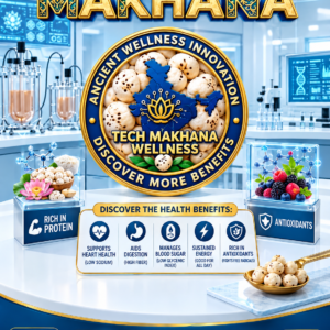2Kg Pack Makhana Bulky Packaging| E-Health Food - Image 1